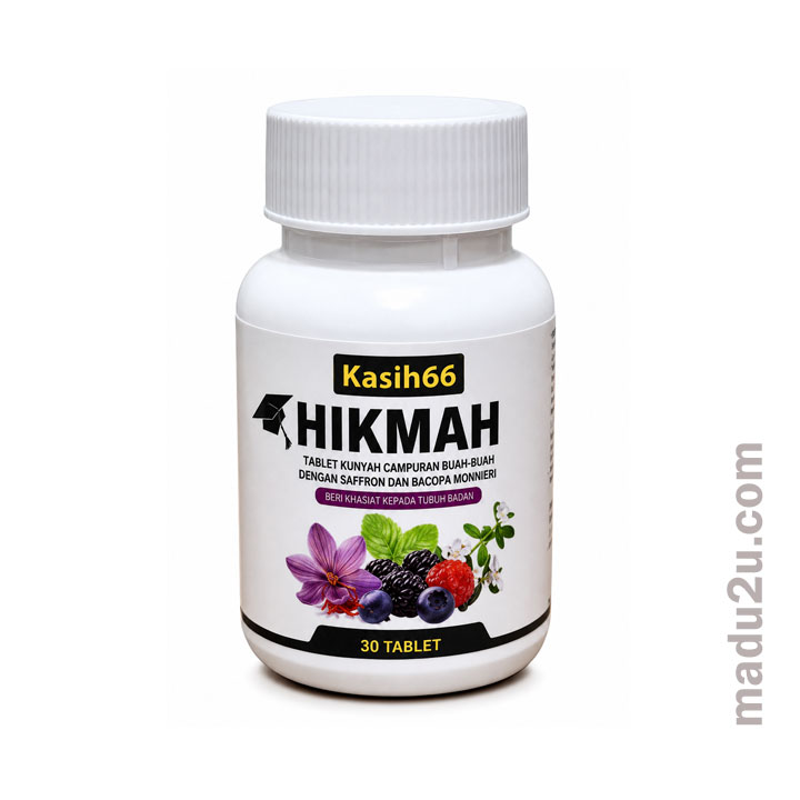 30 Tablet Kunyah MindaFokus HIKMAH